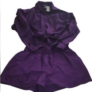 Express Deep Purple Shirt